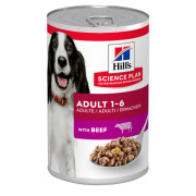 Hill's Science Plan Adult корм консервированный для взрослых собак, говядина