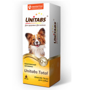 Unitabs Тотал для собак для улучшения состояния кожи, шерсти, иммунитета