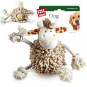GiGwi игрушка для собак Жираф с теннисным мячом