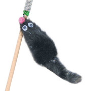 DOGMAN игрушка для кошек дразнилка  мышка на веревке