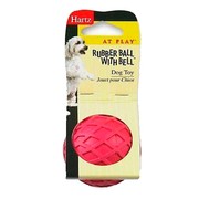 Hartz игрушка для собак - Мяч с колокольчиком, каучук