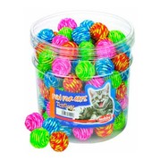 Nobby игрушка для кошек Мяч пестрый 3,5см дисплей