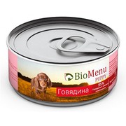 BioMenu Puppy консервы для щенков говядина 95%-мясо