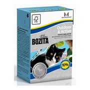 BOZITA Funktion Outdoor&Active кусочки лося в желе для активных кошек