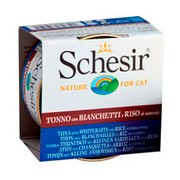 Schesir консервы для кошек тунец/окунь/рис