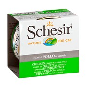 Schesir консервы для кошек цыпленок в собственном соку