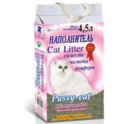 Pussy-Cat Комкующийся прасковейский наполнитель для кошачьего туалета