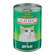 Dr. Alder's Cat гарант консервы для кошек дичь