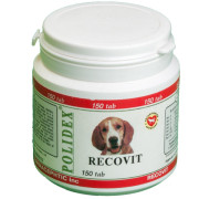 POLIDEX Recovit, усиленный комплекс минералов, витаминов для щенков и собак мелких и средних пород