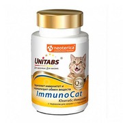 Unitabs ImmunoCat с Q10 витамины для кошек с таурином