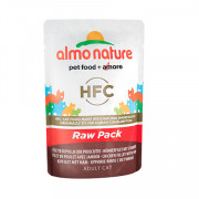 ALMO CLASSIC Raw Pack консервы для кошек 75% мяса куриное филе с ветчиной