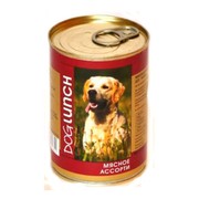 Dog Lunch консервы для собак мясное ассорти в желе