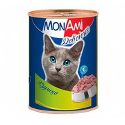 MonAmi консервы для кошек курица