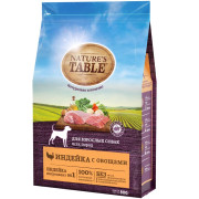 Nature’s Table корм сухой для собак с индейкой и овощами
