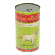 Prolapa Premium корм консервированный для взрослых собак кусочки курицы и индейки в соусе